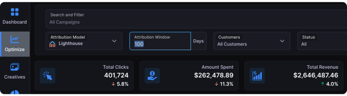 AdBeacon vs Shopify attribution windows